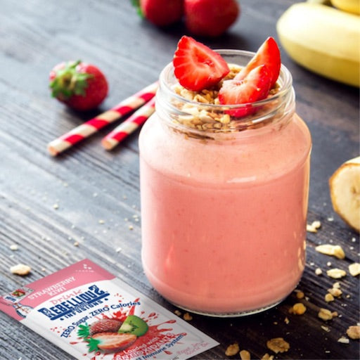 Strawberry-Kiwi-Banana Smoothie