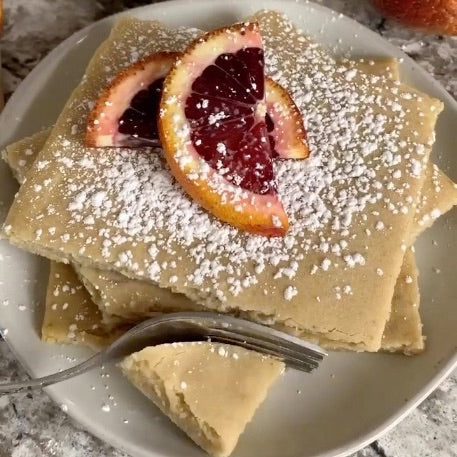 Blood Orange Pancakes