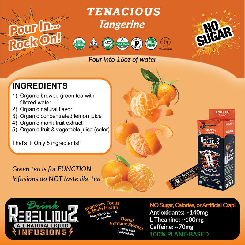 Tenacious (Tangerine)